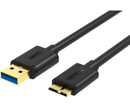 Kabel UNITEK Kabel USB 3.0 - micro USB-B 1m Y-C461GBK